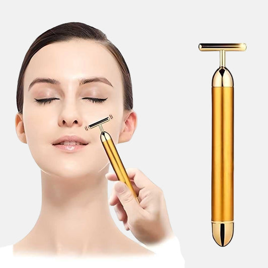 24K Gold Facial Massage Roller